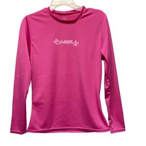 O'Neill Vibrant Pink Rash Guard